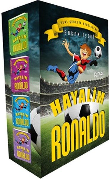 CLZ404 Hayalim Ronaldo Seti - 4 Kitap kutulu