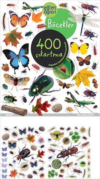 Eğlen Öğren - Böcekler 400 Çıkartma
