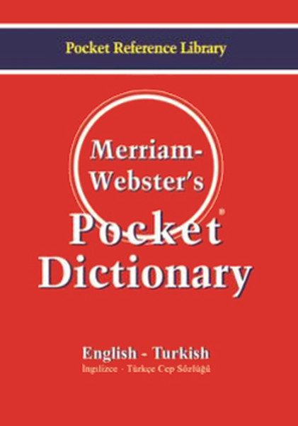 CLZ404 Merriam Webster's Pocket Dictionary  English - Turkish İngilizce-Türkçe Cep Sözlüğü
