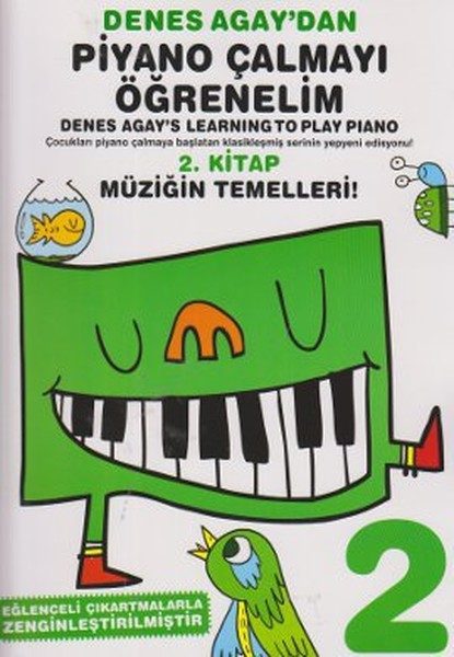CLZ404 Denes Agay'dan Piyano Çalmayı Öğrenelim 2. Kitap