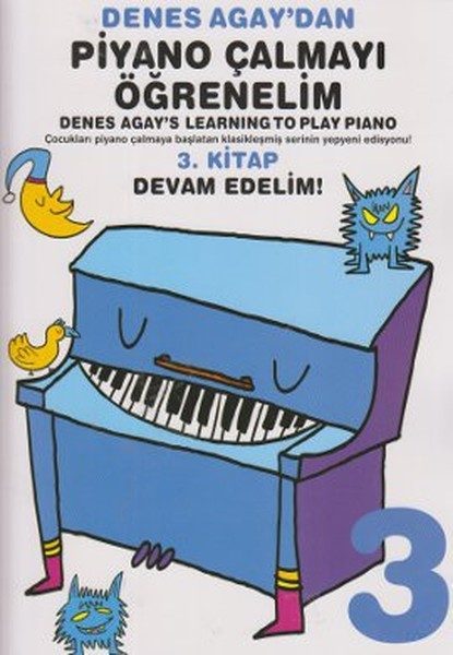 CLZ404 Denes Agay'dan Piyano Çalmayı Öğrenelim 3. Kitap