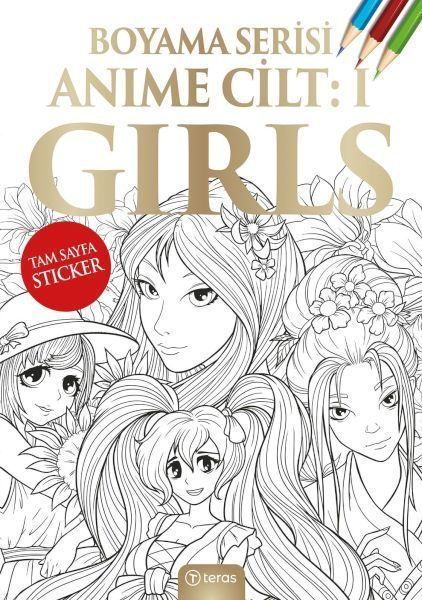 CLZ404 Anime Boyama Cilt I: Girls
