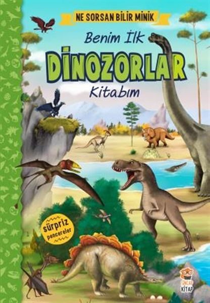 CLZ404 Ne Sorsan Bilir Minik - Benim İlk Dinozorlar Kitabım