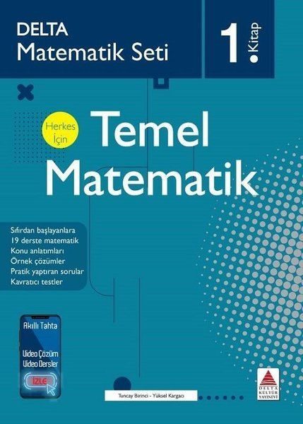 CLZ404 Delta Matematik Seti 1.Kitap - Herkes İçin Temel Matematik