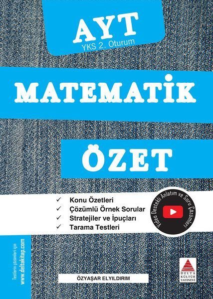 CLZ404 Delta Kültür YKS 2. Oturum Matematik Özet