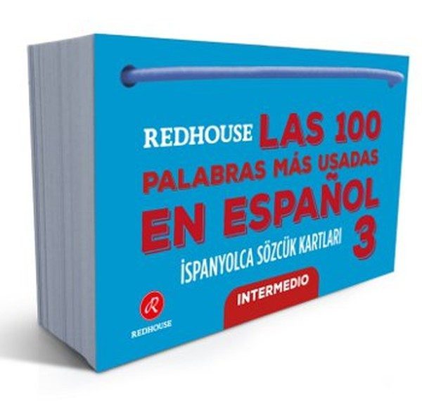 Redhouse Las 100 Palabras Mas Usadas En Espanol - İspanyolca Sözcük Kartları 3