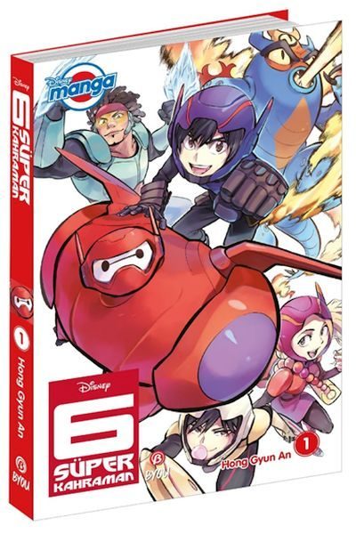 Disney Manga 6 Süper Kahraman -Vol 1