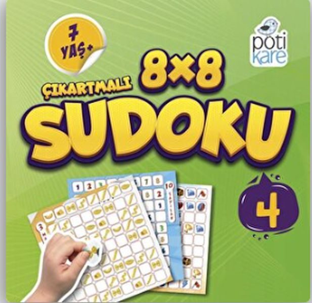 8X8 Çıkartmalı Sudoku 7+ (4)
