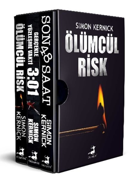 CLZ404 Simon Kernick Seti - Geri Sayım Başladı - 3 Kitap Takım
