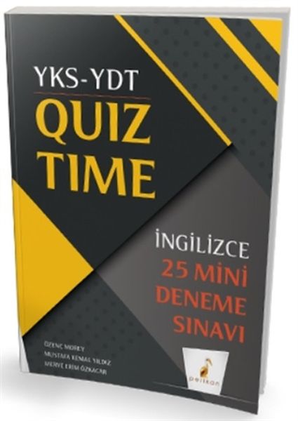 CLZ404 Pelikan YKS-YDT İngilizce Quiz Time 25 Mini Deneme Sınavı
