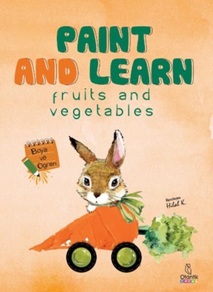Paint and Learn Fruits and Vegetables