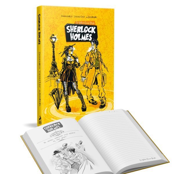 CLZ404 Çocuklar İçin Sherlock Holmes Süresiz Ajanda (Zamansız Yazarlar Serisi)