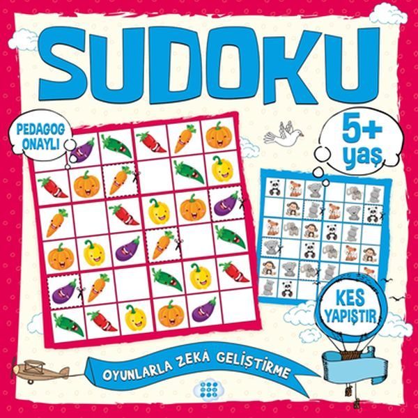 Çocuklar İçin Sudoku Kes Yapıştır (5+ Yaş)