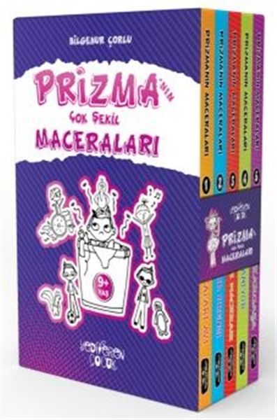 CLZ404 Prizma’nın Çok Şekil Maceraları Seti - 5 Kitap Takım