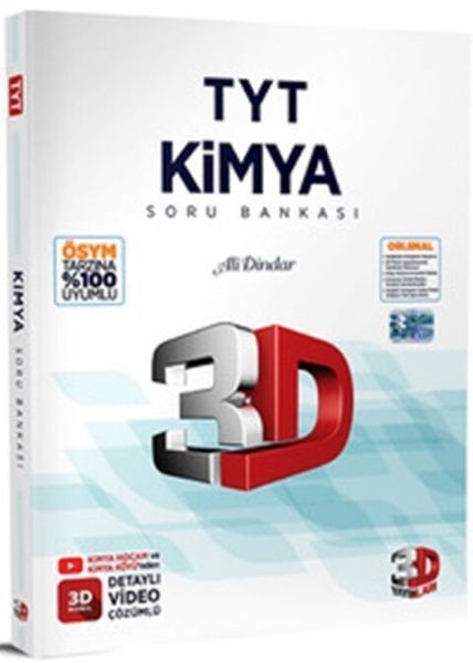 CLZ404 3D 2023 TYT Kimya Tamamı Video Çözümlü Soru Bankası