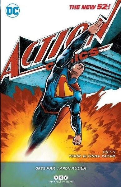 CLZ404 Superman Action Comics - Cilt 5