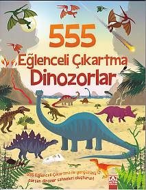 CLZ404 555 Eğlenceli Çıkartma - Dinozorlar