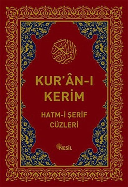 CLZ404 Kur'an-ı Kerim Hatm-i Şerif Cüzleri (30 Cüz)