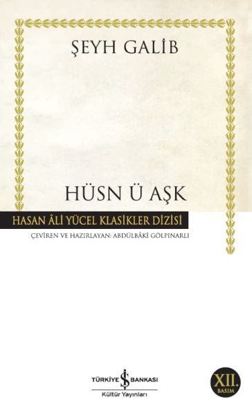 CLZ404 Hüsn ü Aşk - Hasan Ali Yücel Klasikleri