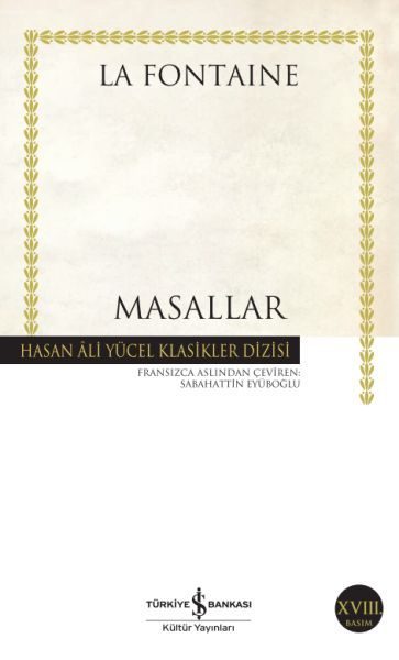 Masallar La Fontaine - Hasan Ali Yücel Klasikleri