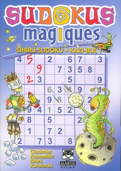 CLZ404 Sudokus Magiques 1  Sihirli Sudoku - Kazı Bul 1