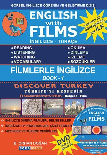 CLZ404 English with Films Book 1 (DVD'li)