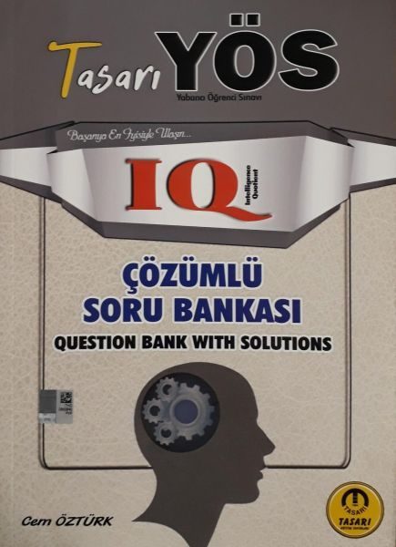 Tasarı YÖS IQ Çözümlü Soru Bankası (Yeni)