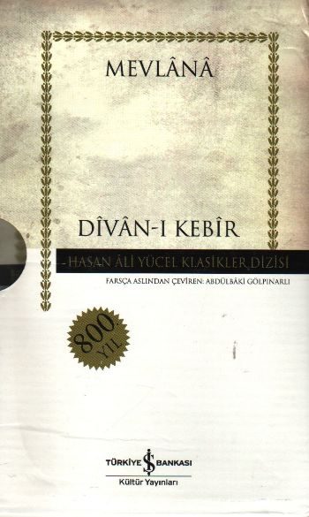 Divan-ı Kebir (8 Cilt Takım) (Karton Kapak Kutulu)