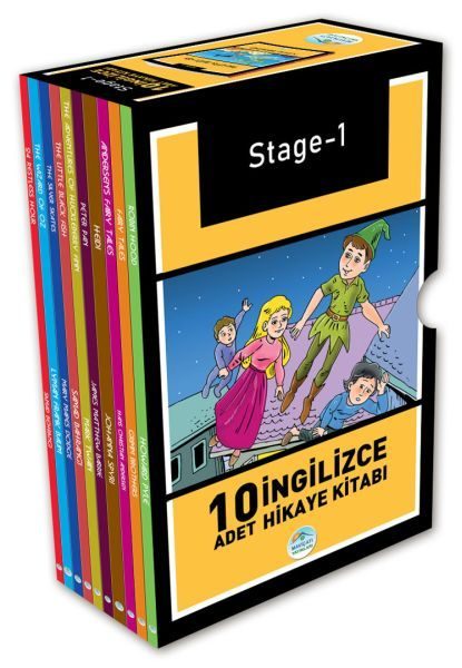 İngilizce Hikaye Seti (10 Kitap Takım - Stage 1)