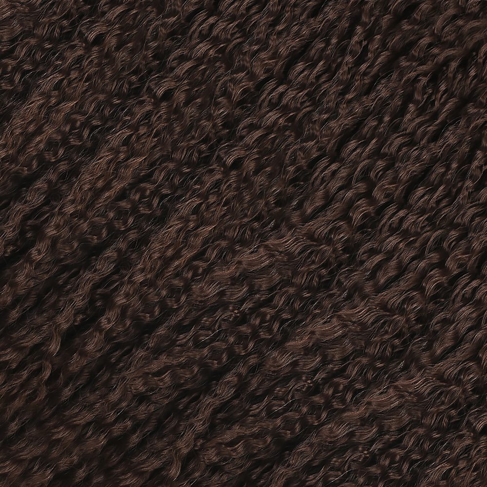 CLZ201 Brazilian Afro Dalgası Saç / Kahverengi