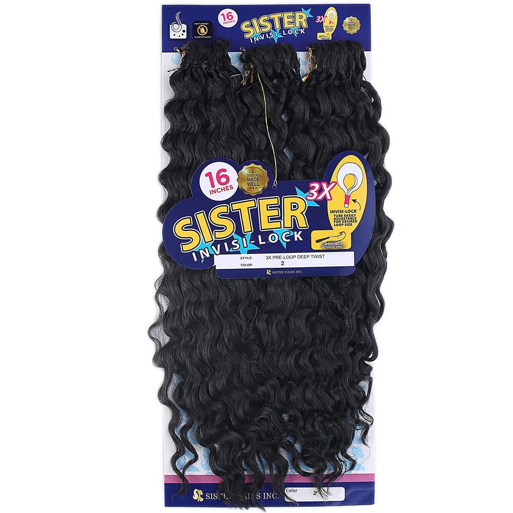 CLZ201  Sister Afro Dalgası Saç/Koyu Kestane 2