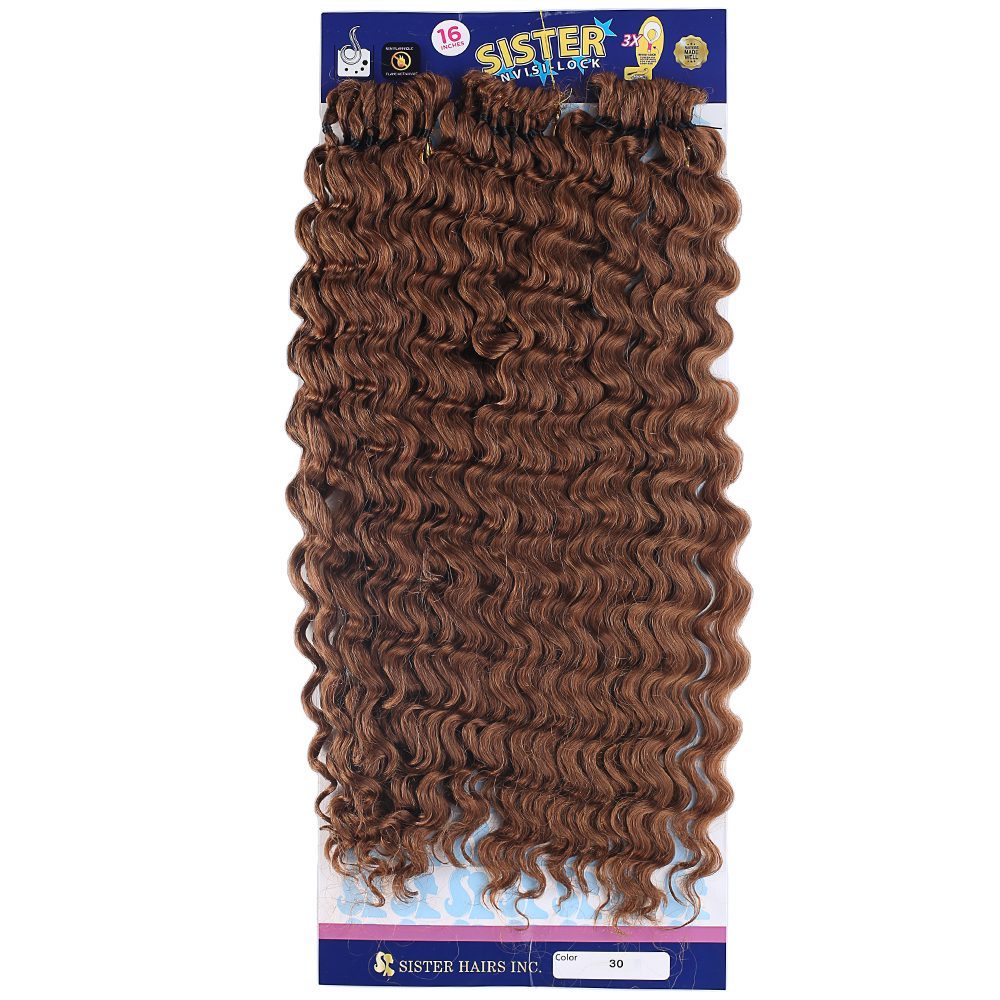 CLZ201  Sister Afro Dalgası Saç / Bakır 30
