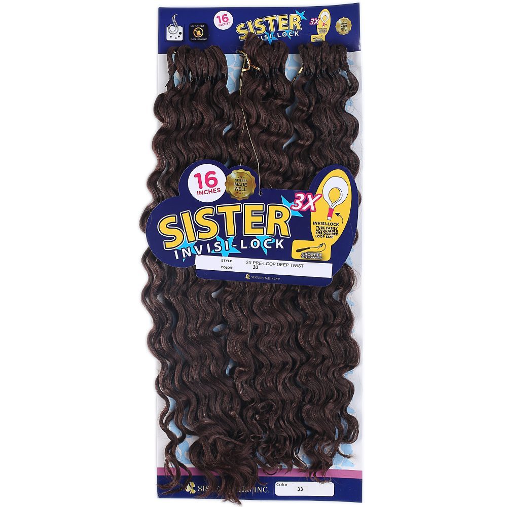 CLZ201  Sister Afro Dalgası Saç / Koyu Kahve 33