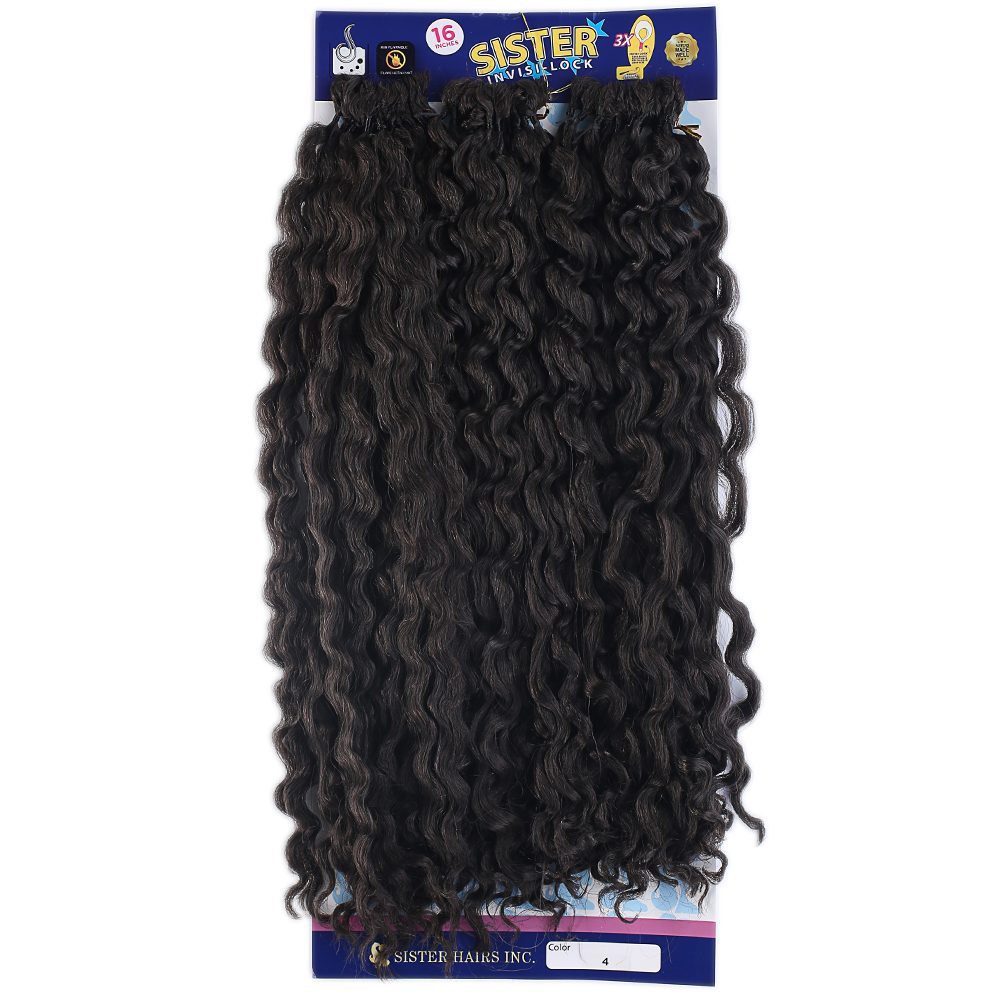 CLZ201 Sister Afro Dalgası Saç/Kahverengi 4