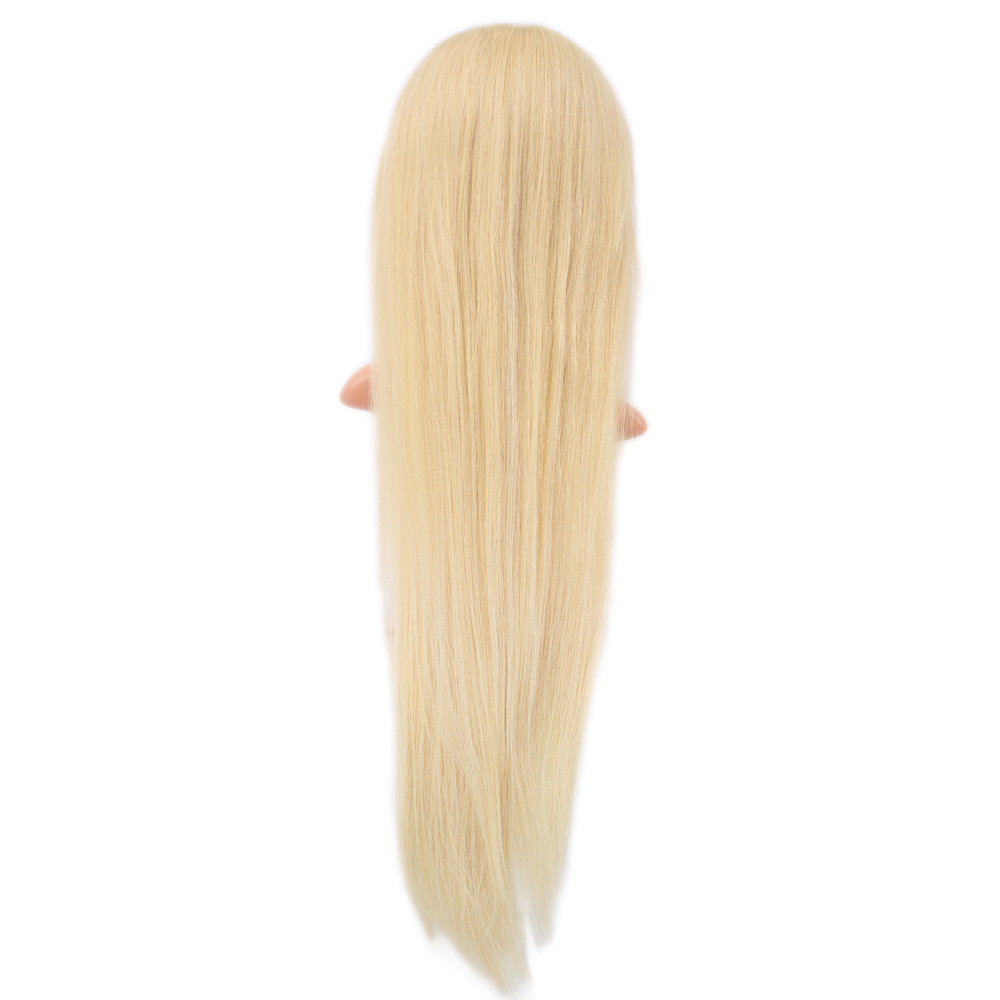 Gerçek Front Lace Düz Platin Tül Peruk / 80/85cm Gerçek Front Lace Düz Platin Tül Peruk / 80/85cm