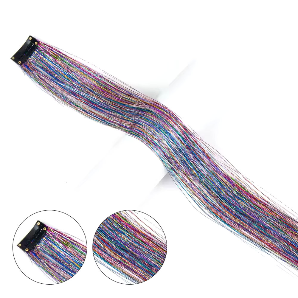 Klipsli Hair Tinsel Saç Simi / HTK03 Klipsli Hair Tinsel Saç Simi / HTK03
