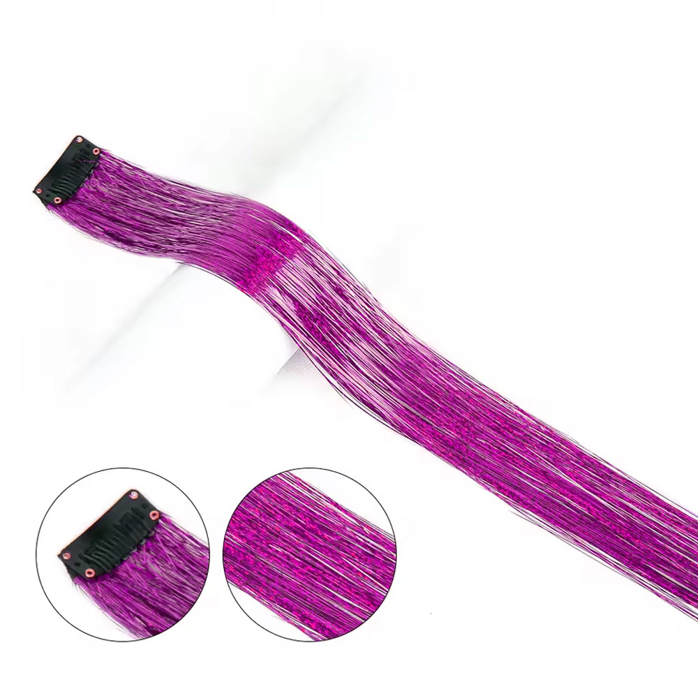 Klipsli Hair Tinsel Saç Simi / HTK09 Klipsli Hair Tinsel Saç Simi / HTK09