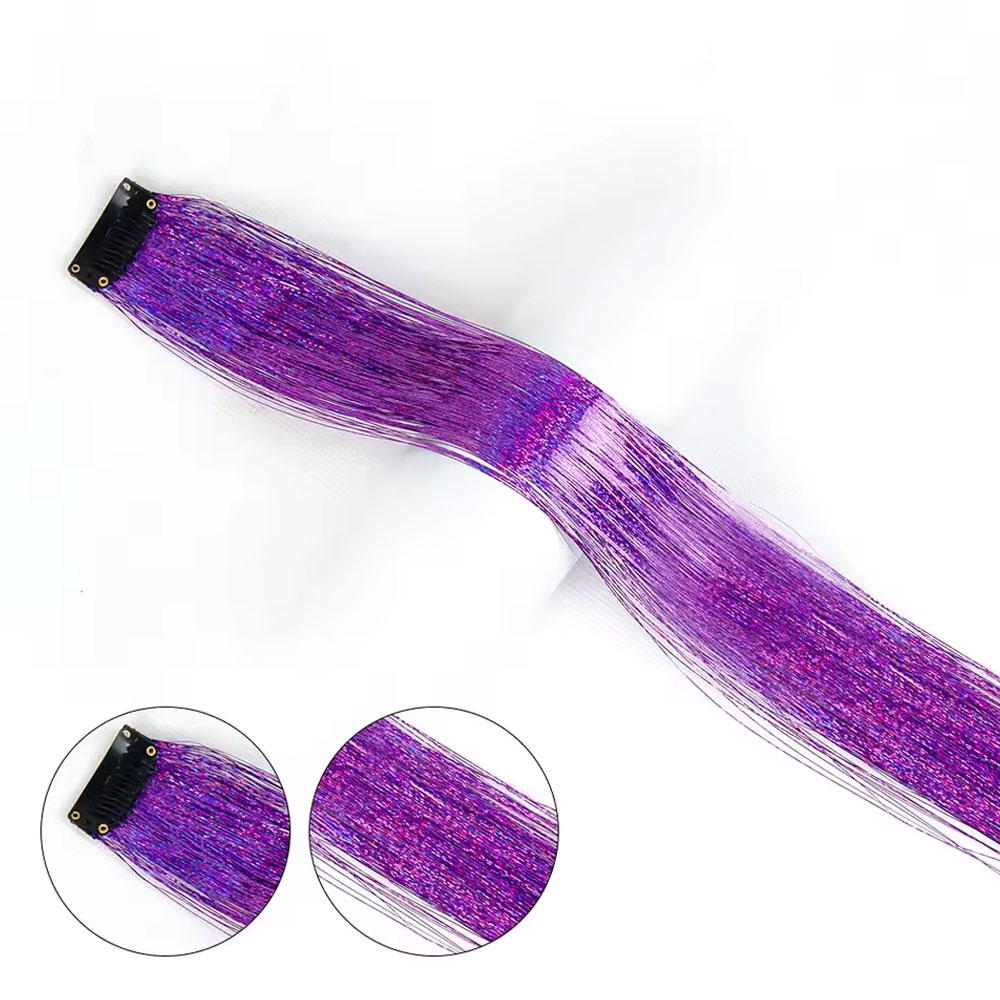 Klipsli Hair Tinsel Saç Simi / HTK13 Klipsli Hair Tinsel Saç Simi / HTK13