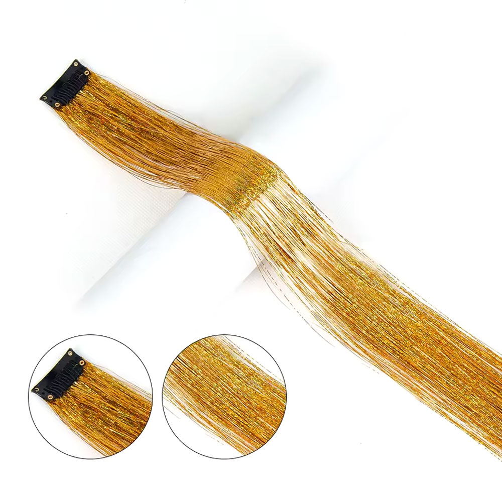 Klipsli Hair Tinsel Saç Simi / HTK15 Klipsli Hair Tinsel Saç Simi / HTK15
