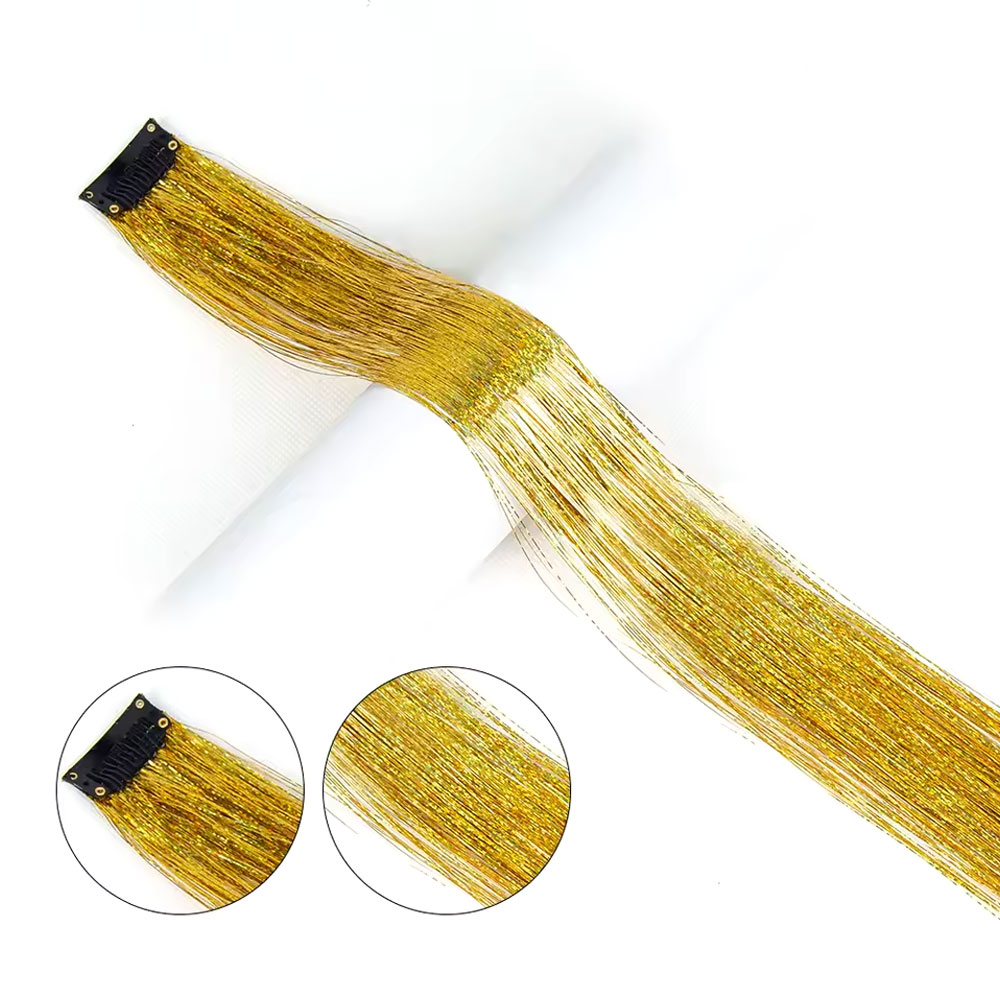 Klipsli Hair Tinsel Saç Simi / HTK18 Klipsli Hair Tinsel Saç Simi / HTK18