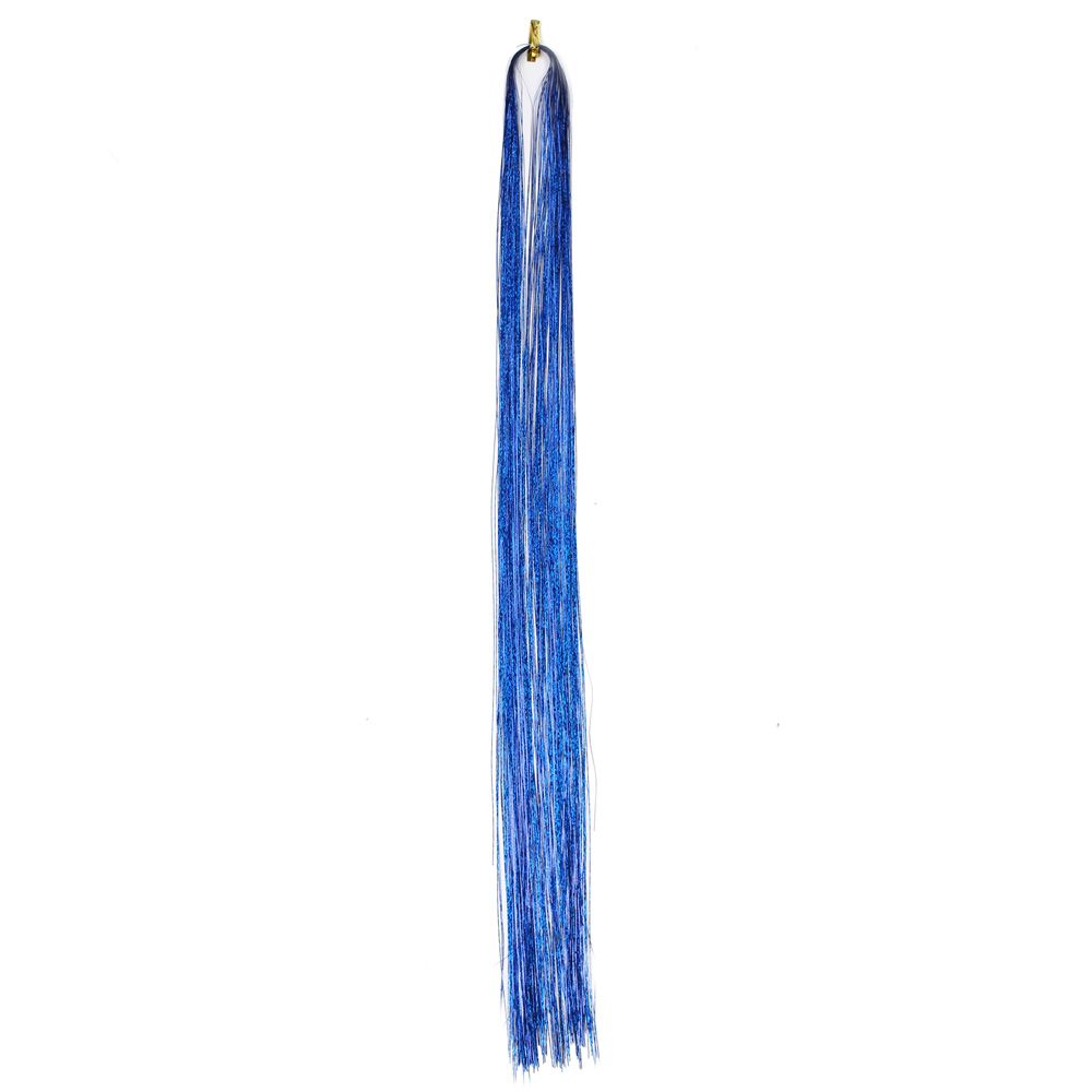 CLZ201 Hair Tinsel / Saç Simi / Koyu Mavi