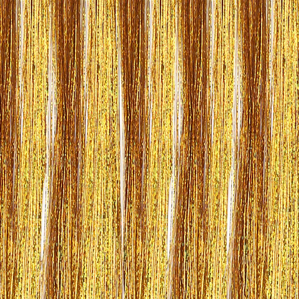 CLZ201 Hair Tinsel / Saç Simi / Altın Sarı