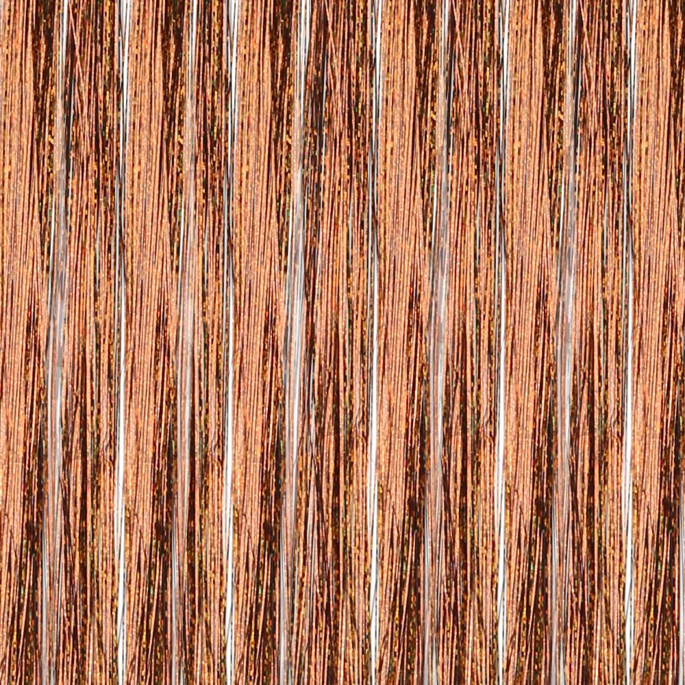 CLZ201 Hair Tinsel / Saç Simi / Altın Karamel