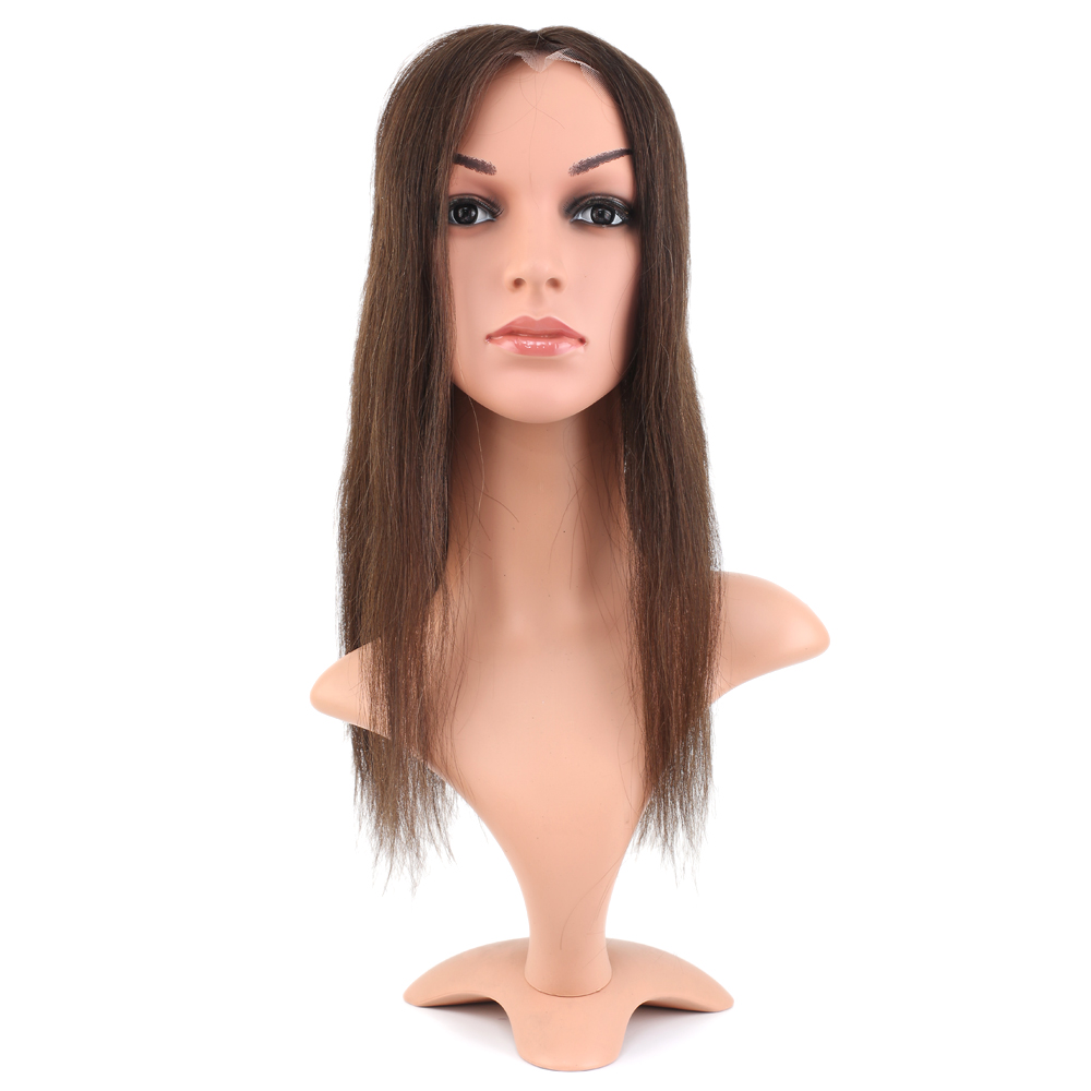 Ön Kısmı Ekstra Tül Koyu Kestane Baby Taban Tepelik / 13x14cm Ön Kısmı Ekstra Tül Koyu Kestane Baby Taban Tepelik / 13x14cm
