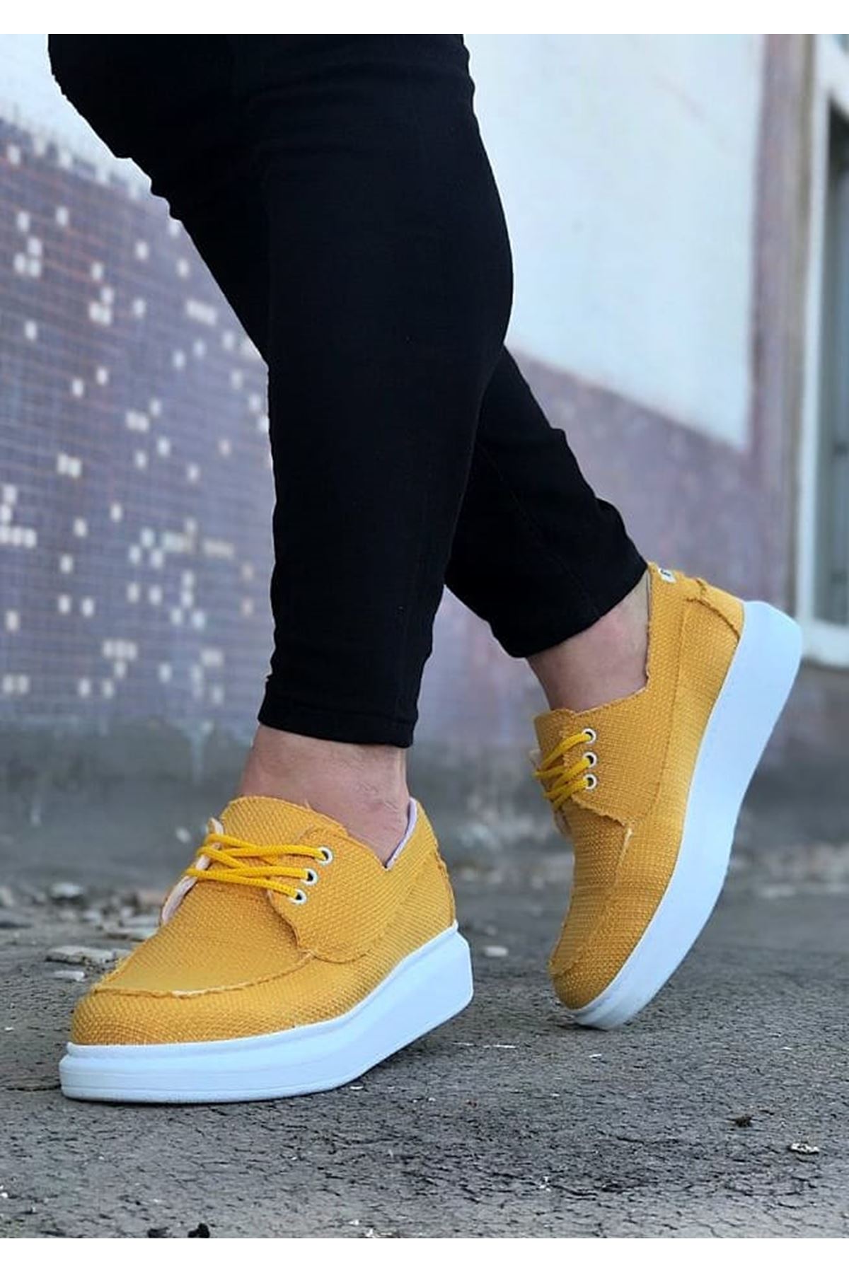 CLZ946  Sarı Erkek Günlük Ayakkabı