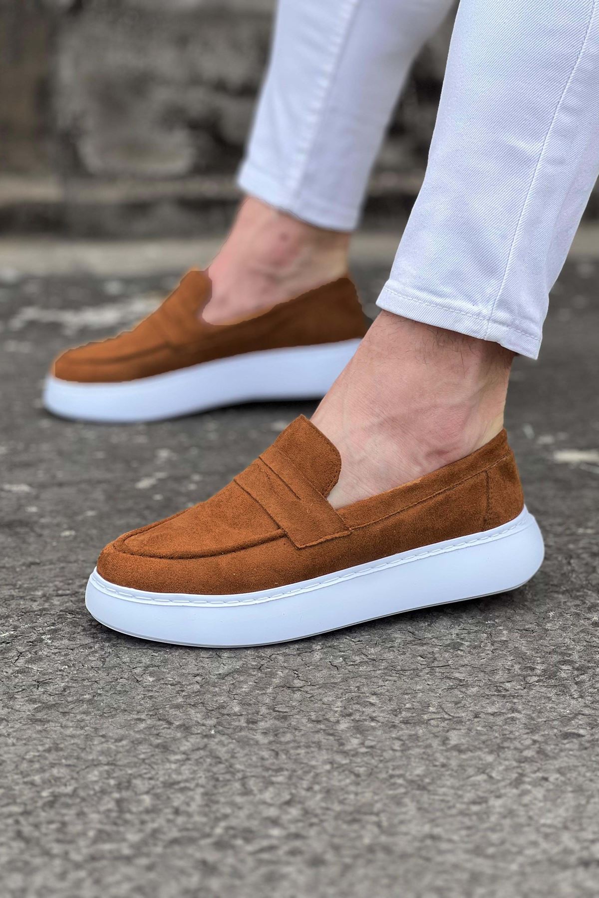 Taba Süet Erkek Casual Ayakkabı Taba Süet Erkek Casual Ayakkabı