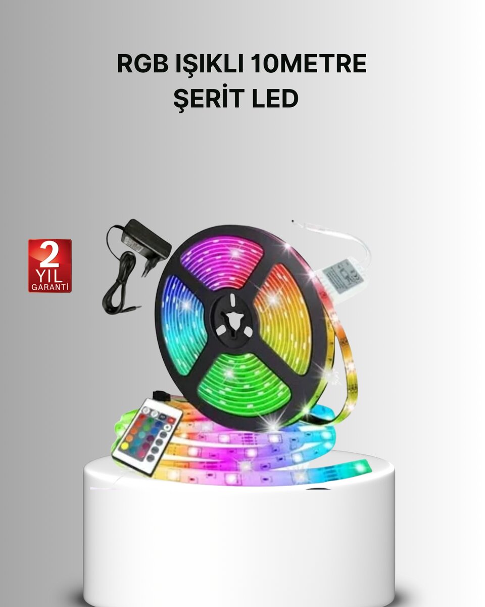 Uzaktan Kumandalı RGB Smart Şerit LED Işık Esnek ve Taşınabilir Dekorasyon Uzaktan Kumandalı RGB Smart Şerit LED Işık Esnek ve Taşınabilir Dekorasyon