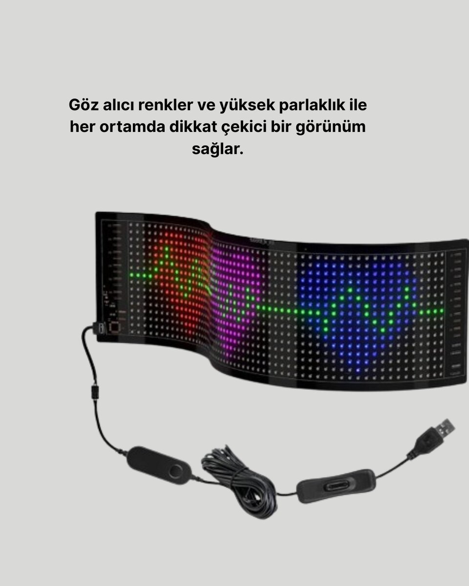 RGB LED Panel Renkli Işık Efektli Dekoratif Aydınlatma RGB LED Panel Renkli Işık Efektli Dekoratif Aydınlatma