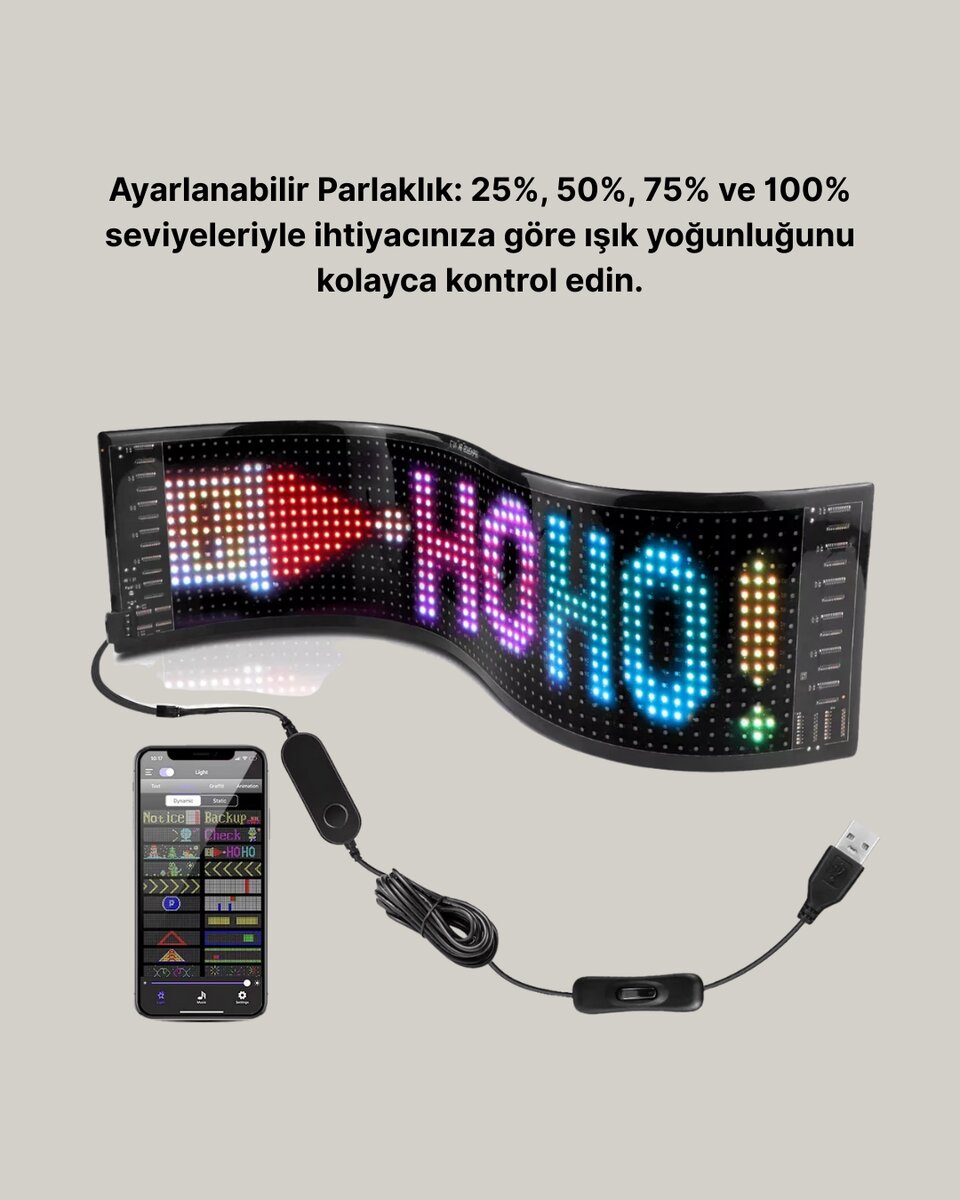 RGB LED Panel Renkli Işık Efektli Dekoratif Aydınlatma RGB LED Panel Renkli Işık Efektli Dekoratif Aydınlatma