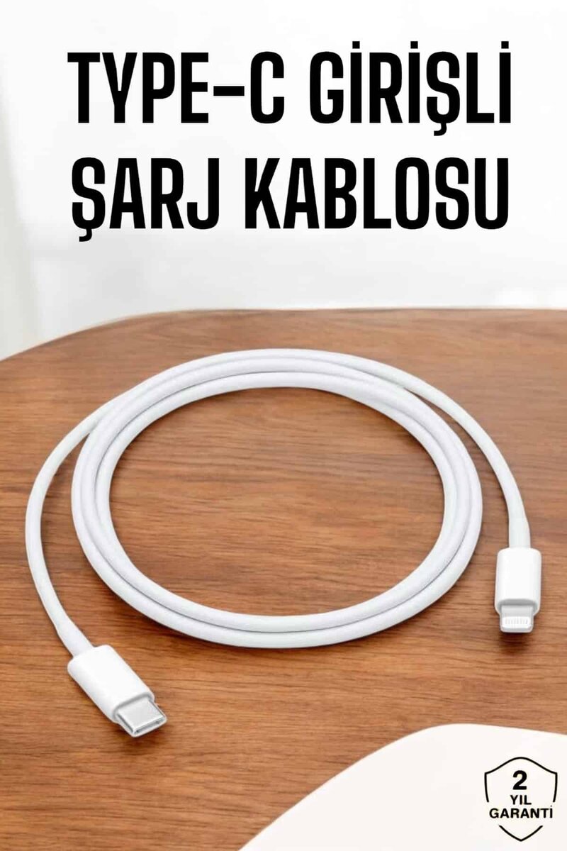 Iphone İOS Uyumlu Hızlı Şarj Kablosu Type C To Lightning 12 13 14 15 Pro Max Iphone İOS Uyumlu Hızlı Şarj Kablosu Type C To Lightning 12 13 14 15 Pro Max